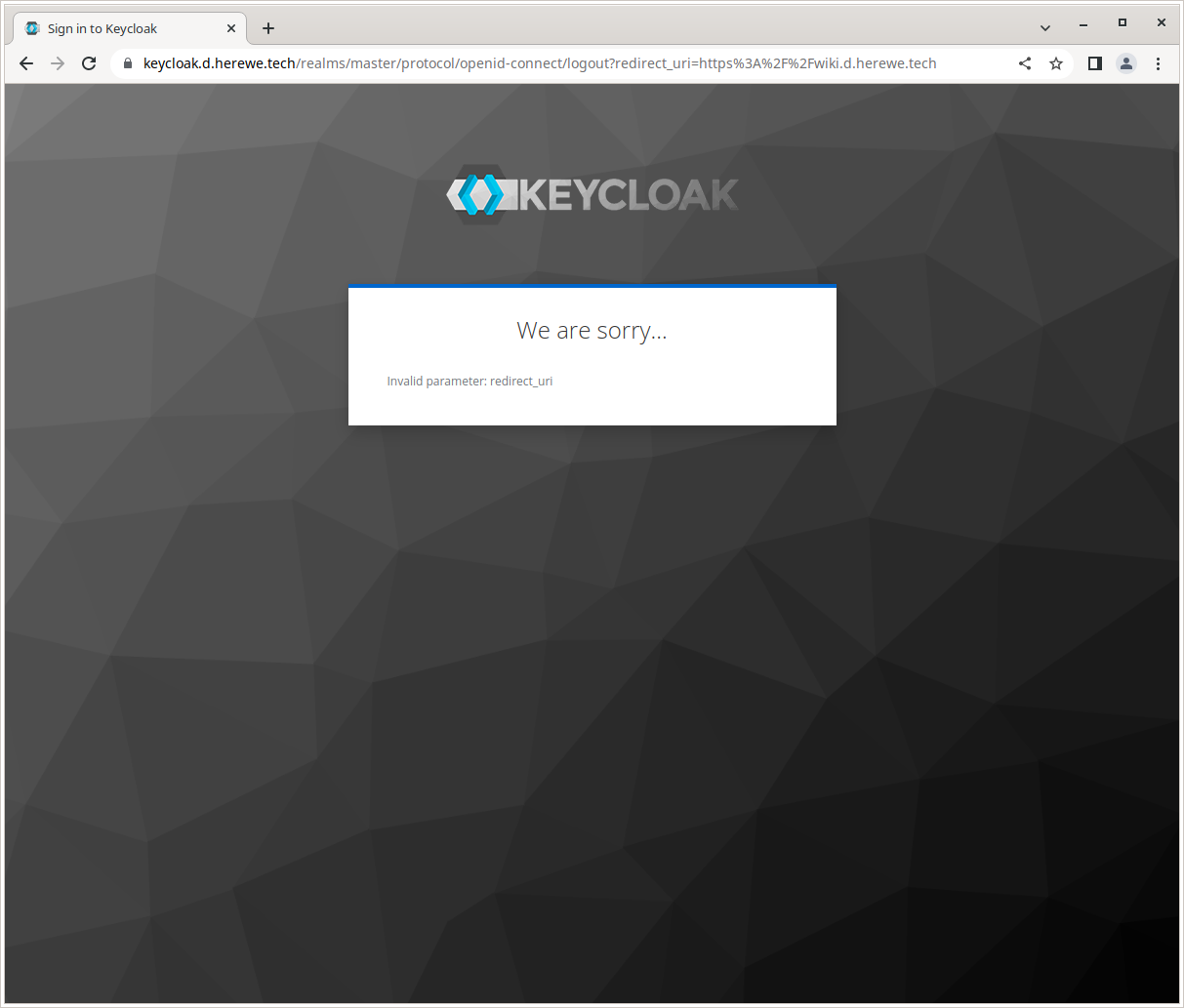 KeyCloak行车记录仪